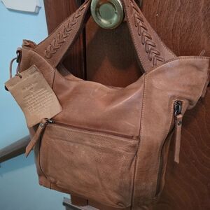 Latico Hazel Mason Leather Crossbody Bag